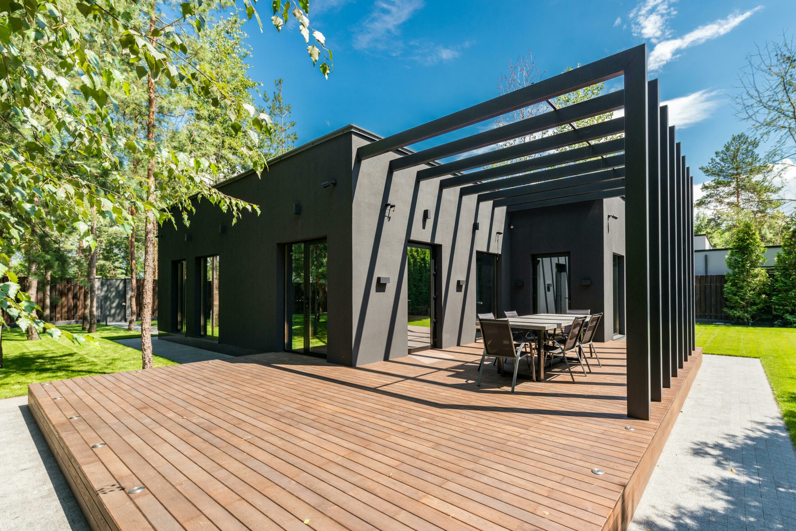 Fourniture, pose de pergola et carport en ALU et BOIS - Les Voiles Habitats