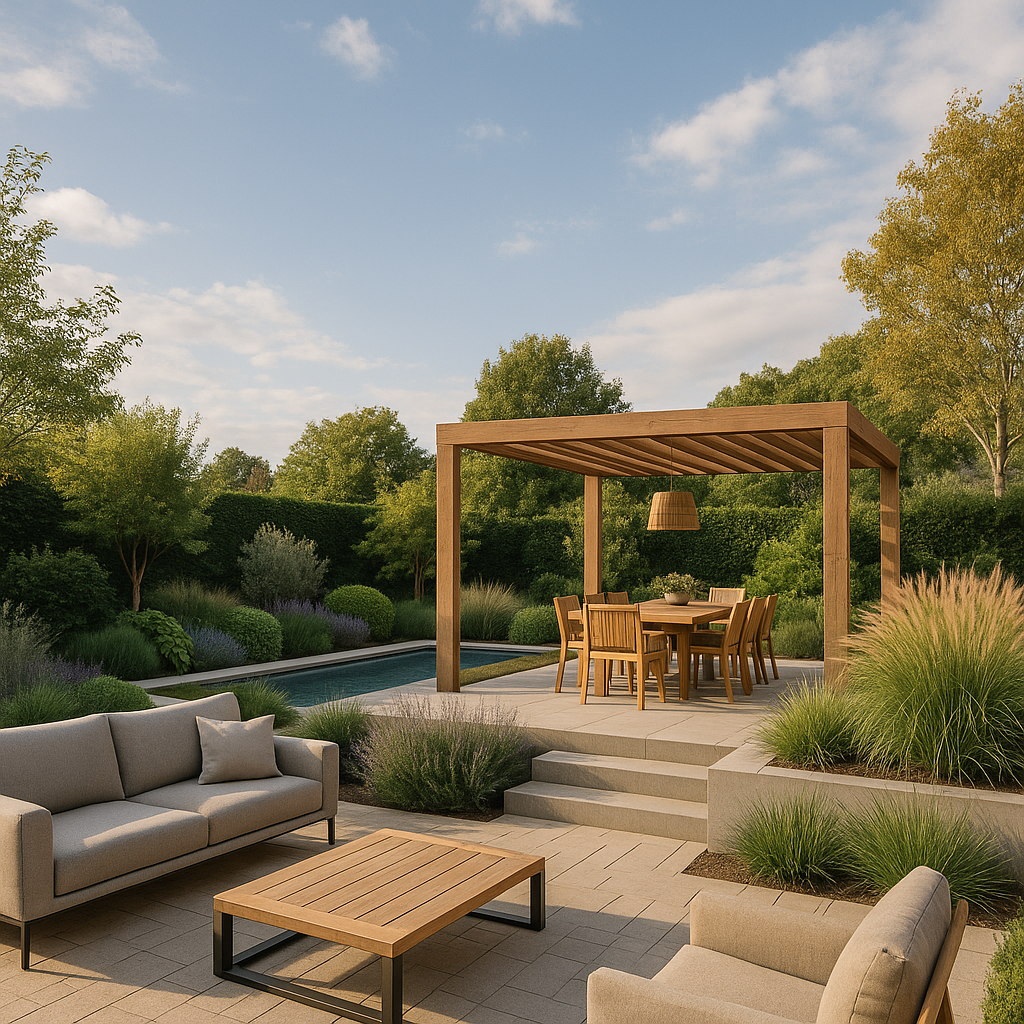 Tendance aménagement extérieur Les Voiles Habitats​