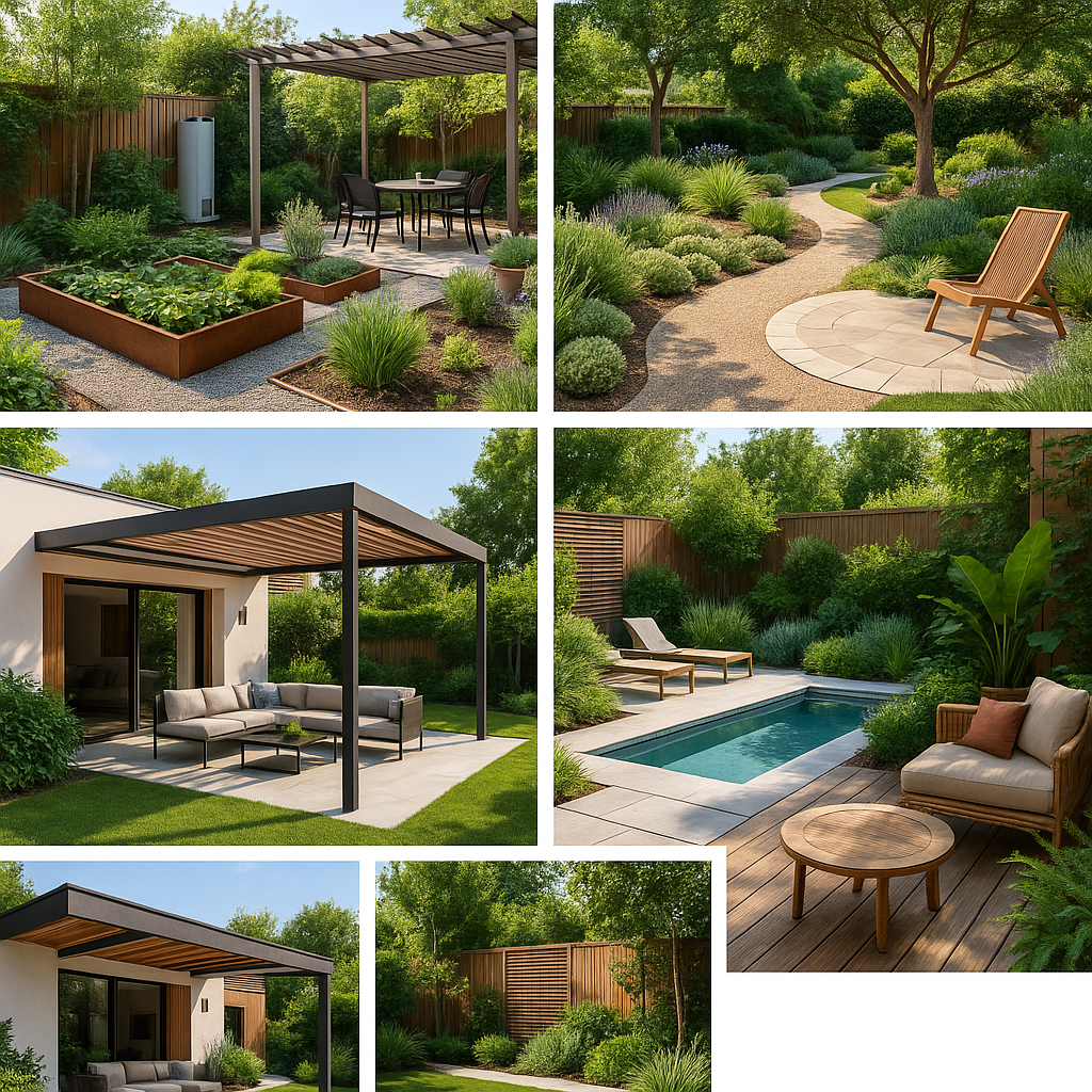 Tendance aménagement extérieur - Les Voiles Habitats​